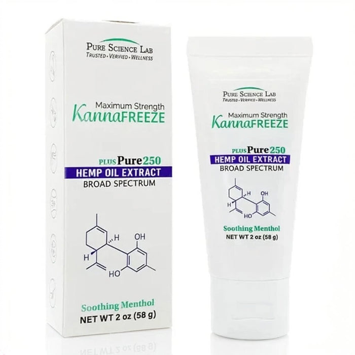 KannaFreeze CBD Muscle and Joint Pain Cream - Doctor Recommended
