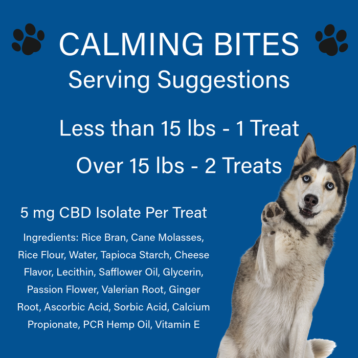 Calming Bites CBD Dog Treats