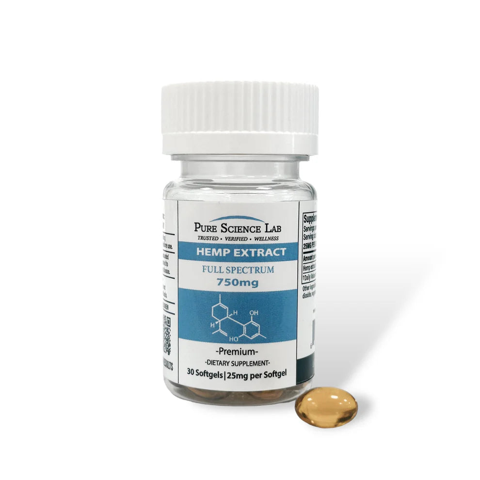 CBD Softgel 750mg - Pure Extract — Pure Co