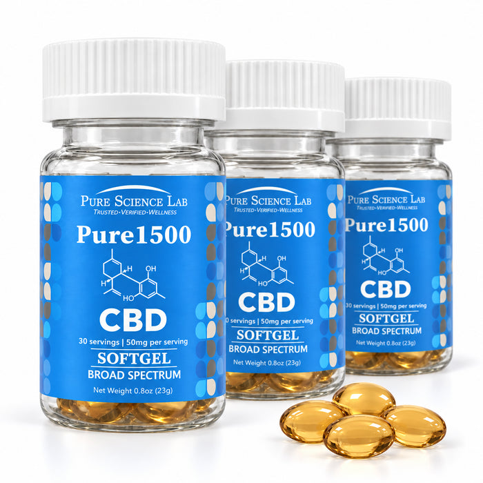 Pure CBD Softgels