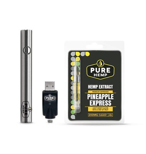 Pineapple Express CBD Vape Cartridge Kit With CBD Vape Pen 